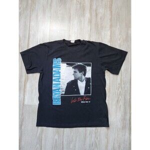 VTG Bryan Adams Single Stitch Into the Fire Concert Tour Shirt '87 Sz M EUC